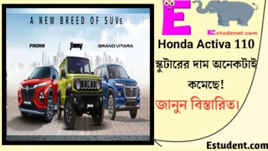 maruti suzuki SUV(মারুতি সুজুকি SUV)