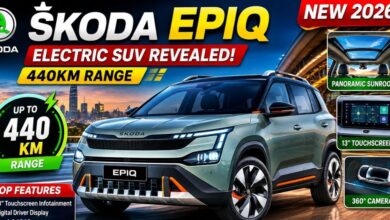 440KM রেঞ্জ নিয়ে সামনে এল নতুন Skoda Epiq Electric SUV