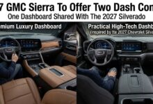 2027 GMC Sierra To Offer Two Dash Configs(২০২৭ জিএমসি সিয়েরা দুটি ড্যাশ কনফিগারেশন)